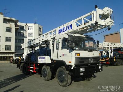 東風(fēng)雙動(dòng)力全液壓車載鉆機(jī) 高效深井鉆探，全力支援河南抗旱
